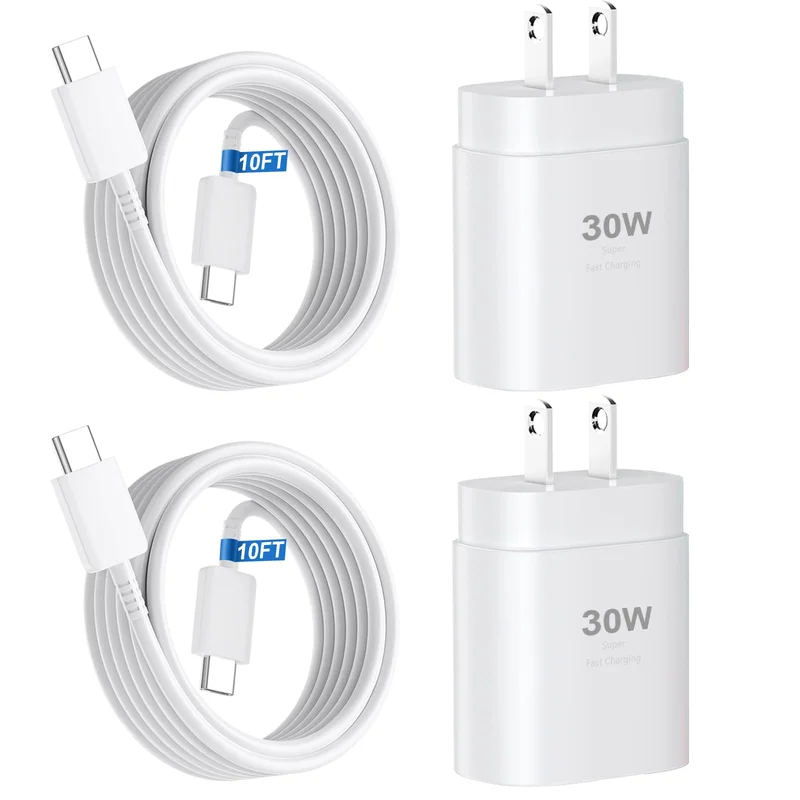 10FT USB-C to USB-C Fast Charging Cable for iPhone 17, iPad and More Devices