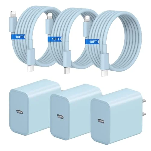 3+3Pack 10FT Blue