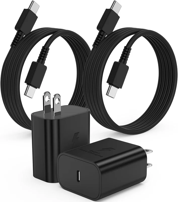 2Pack Super Fast Charger Type C 6ft USB | Premium