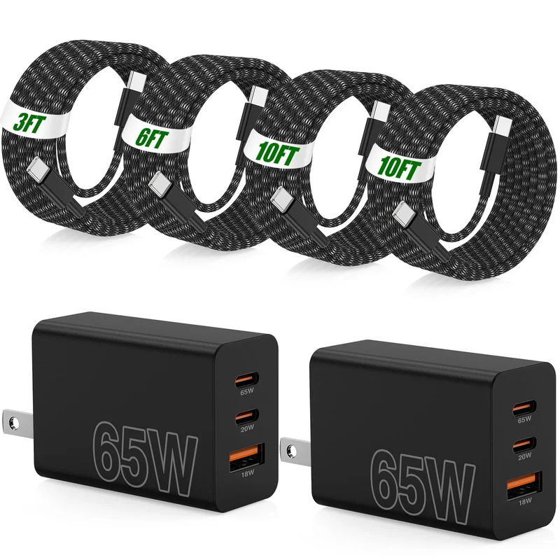 65W Super Fast Charger Type C for Samsung | Premium