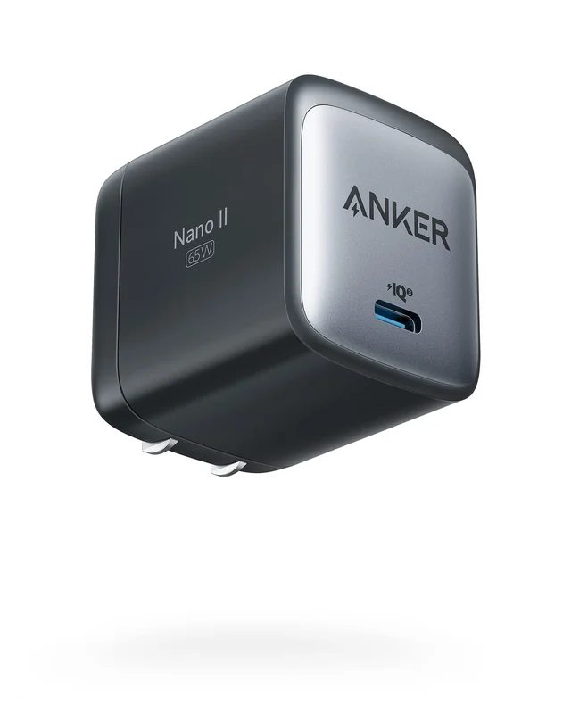 Anker 65W USB-C Wall Charger for iPhone 17, Samsung Galaxy and More Devices