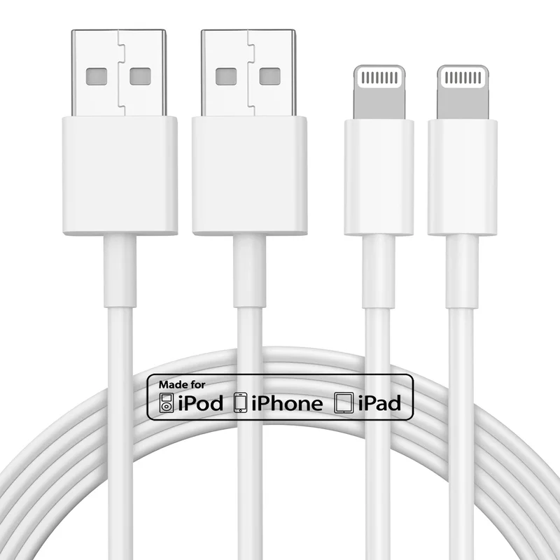 [Apple MFi Certified] Long iPhone Charger Cord 10 ft, Apple Lightning to USB Cable, 2pack 10ft iPhone Charger, 10 Foot Fast Charging Cords for iPhone Charger 14/13/12/11/13 Pro/13 Max/X/XS/XR/XS