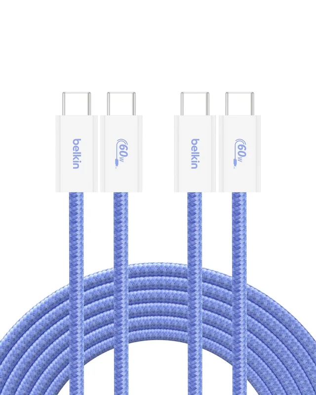 Belkin USB C to USB C Cable 2-Pack | Premium