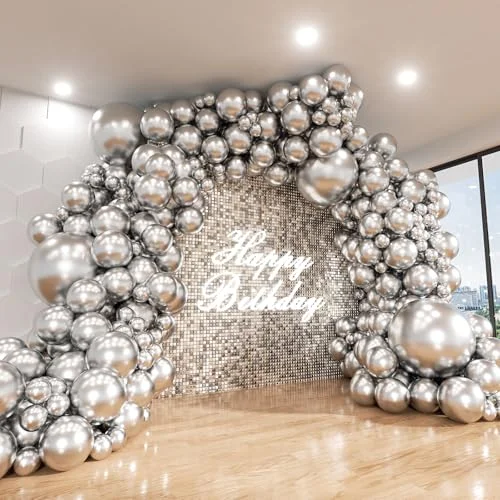 Metallic Silver