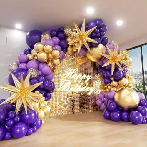 Purple and Gold