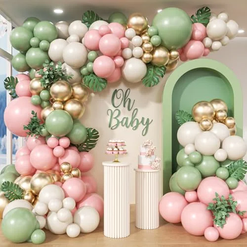 Pink and Green
