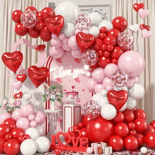 Red Pink White