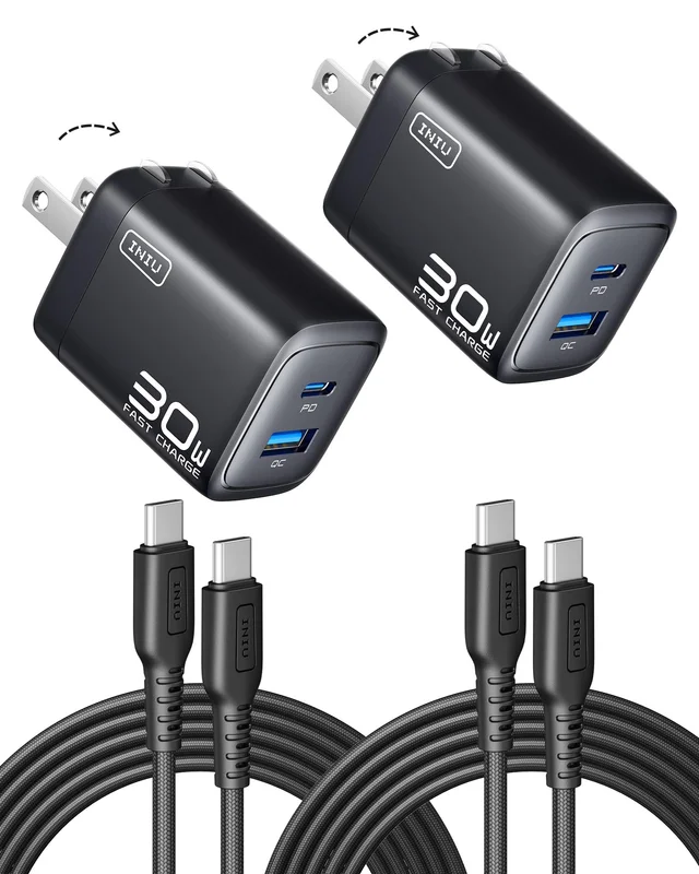 INIU Mini USB C Charger 30W GaN Fast | Premium