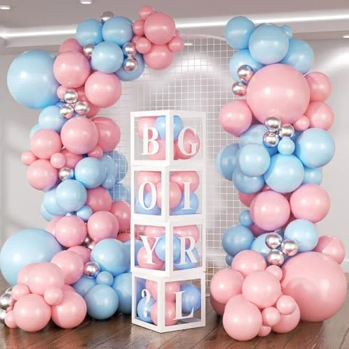 Pink and Blue