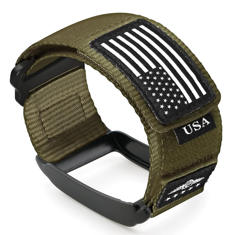 Nylon Sport Band with Bumper Case Compatible with WHOOP 4.0 – Comfortable Wristband