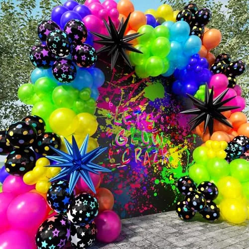 Bule Yellow Green Orange Pink