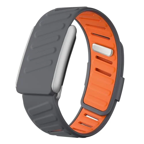 Dark Gray/Orange - Matte Silver