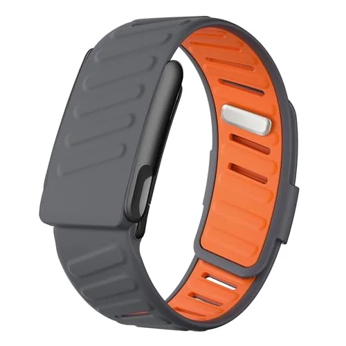 Dark Gray/Orange - Black