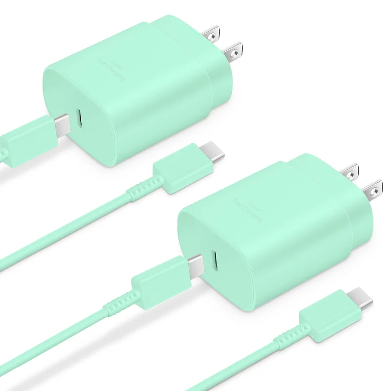 Type C Charger 2-Pack 25W Type C Chargers | Premium