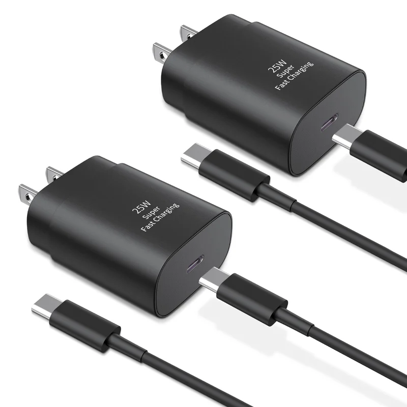 Type C Charger Fast Charging 2Pack 25W Super | Premium
